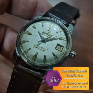 Jam Vintage Swiss Made Ginsbo 30 Jewels
